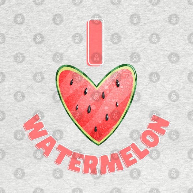 I love watermelons! by Random Prints